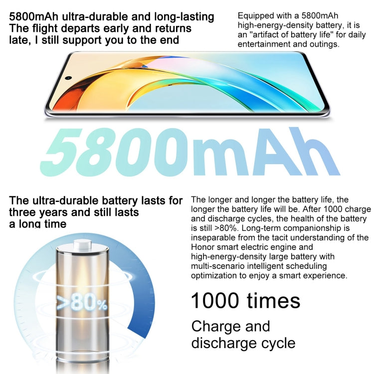 Honor X50 5G, 108MP Camera, 6.78 inch MagicOS 7.1.1 Snapdragon 6 Gen1 Octa Core up to 2.2GHz, Network: 5G, OTG, Not Support Google Play, 8GB+128GB, 8GB+256GB, 12GB+256GB, 16GB+512GB