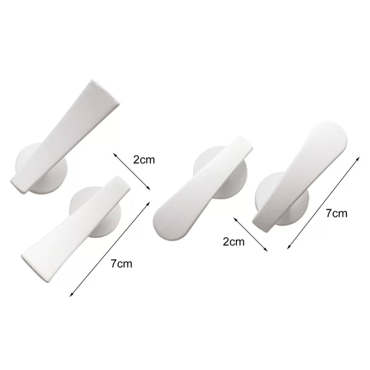Thickened Flat Hook Door Handle Hook Free Punch Free Installation Curtain Wall Hook