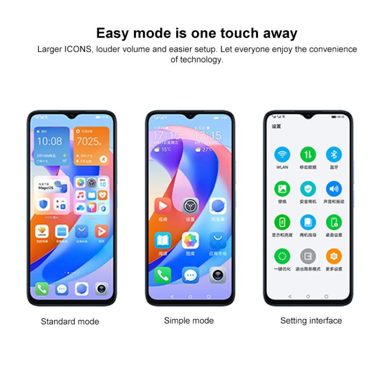 Honor Play 40C 5G, 6.56 inch MagicOS 7.1 Snapdragon 480 Plus Octa Core up to 2.2GHz, Network: 5G, Not Support Google Play, 6GB+128GB