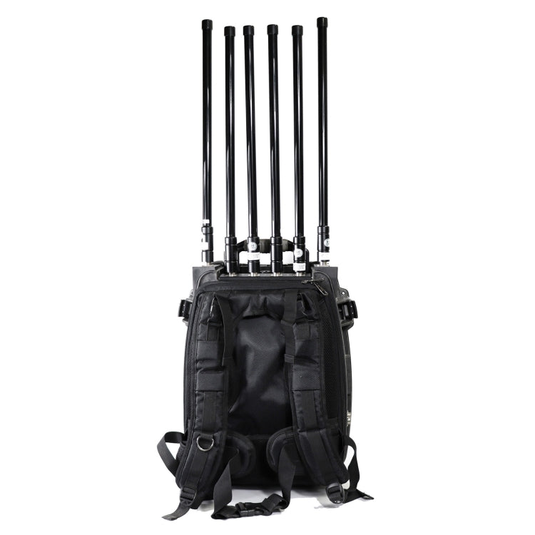 JAX-101F-6 120W High Power 6-way UAV Signal Jammer, JAX-101F-6