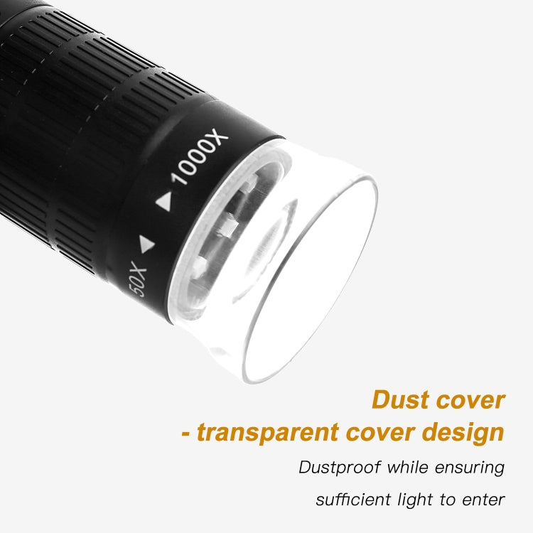 AN104 1000X 3 in 1 Digital Microscope with Helical Tube Bracket, AN104 50X-1000X