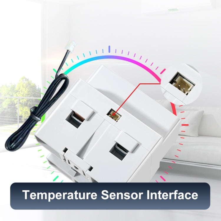 KWS-302L 170-270V Multifunctional AC Digital Display Rail Voltage and Current Monitoring Meter, KWS-302L