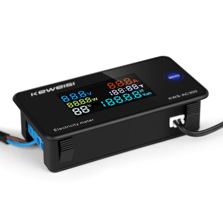 KWS-AC300-100A 50-300V AC Digital Current Voltmeter with Opening Transformer, KWS-AC300-100A with Opening Transformer