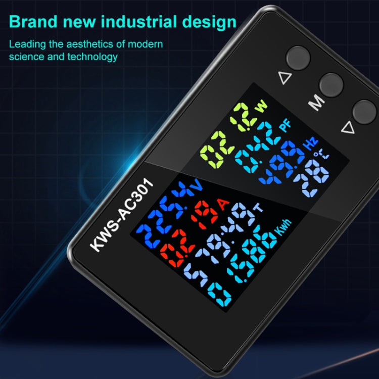 KWS-AC301L-100A 50-300V AC Digital Display Closed Current Voltmeter with 485 Communication, KWS-AC301L-100A Closed Current