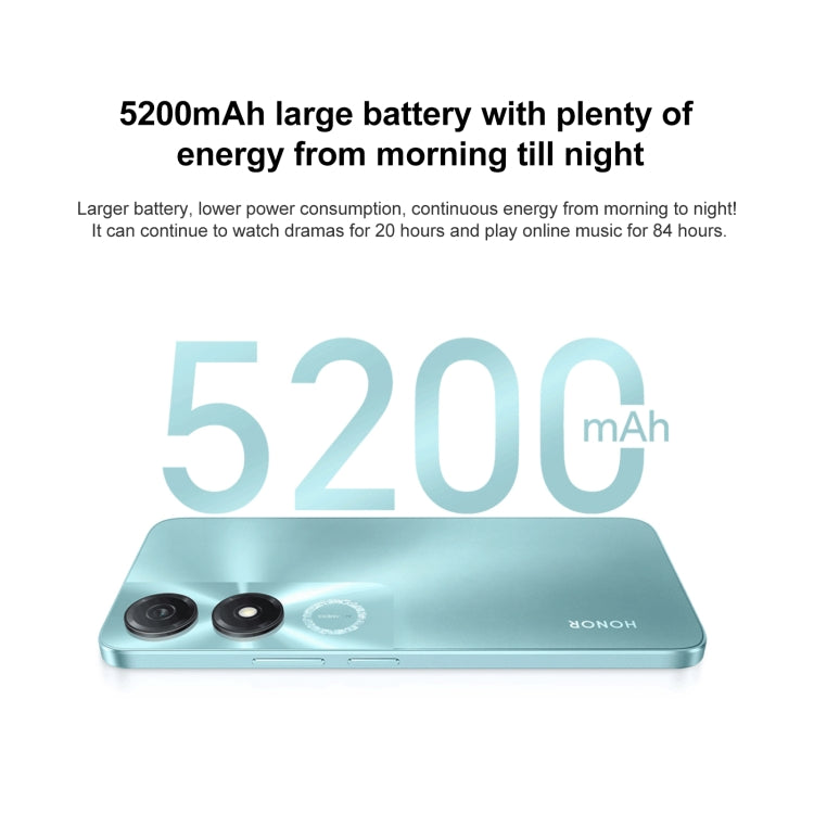 Honor Play 40S 5G, 6.56 inch MagicOS 7.1 Snapdragon 480 Plus Octa Core up to 2.2GHz, Network: 5G, Not Support Google Play, 4GB+128GB