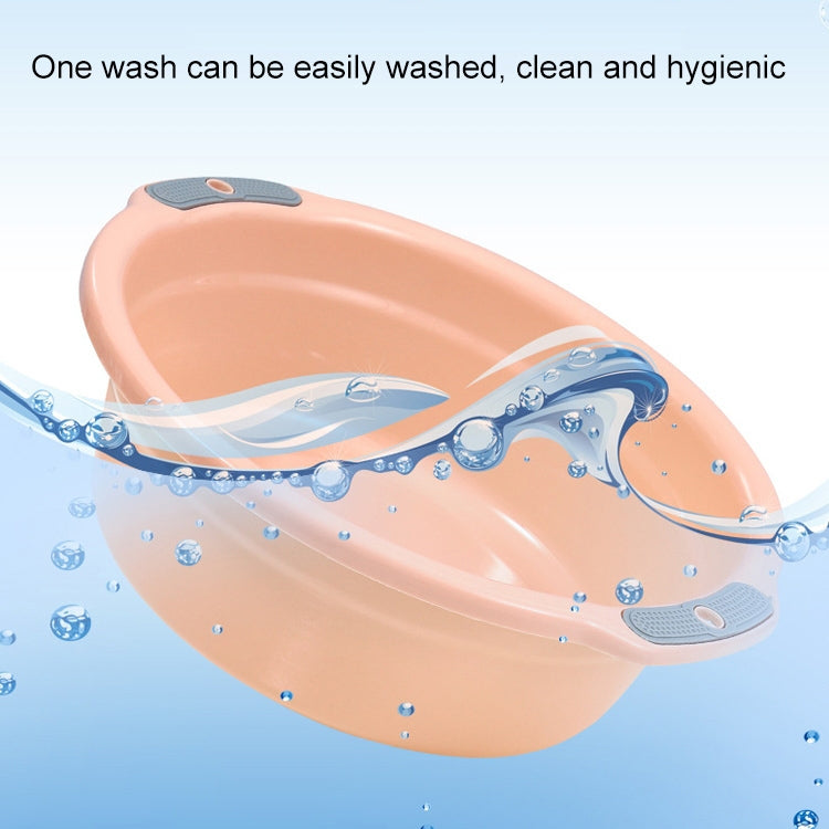 Household Hanging Thickened Double-ear Anti-slip Wash Basin Random Color, Small, Medium, Large