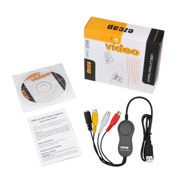 EZCAP 159 USB 2.0 Video Grabber Capture Card Window Mac VLC Media Player, Ezcap 159