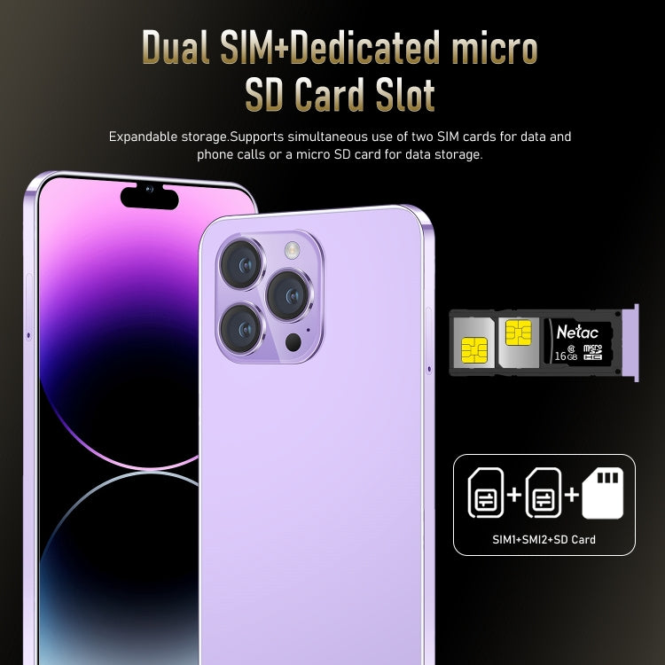 i15 Pro Max / N85, 6.1 inch Screen, Face Identification, Android 8.1 MTK6580A Quad Core, Network: 3G, Dual SIM, i15 Pro Max / N85 1GB+16GB, 1GB+16GB