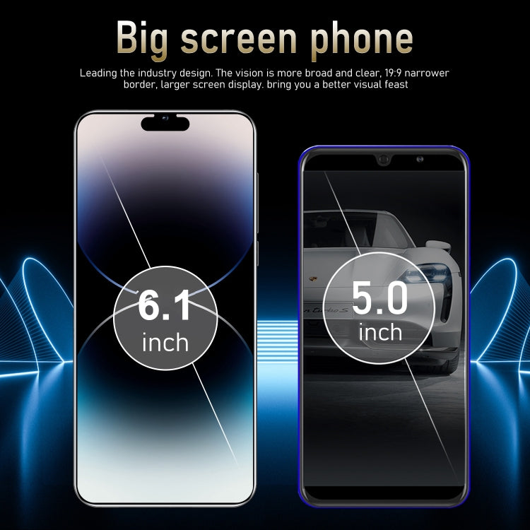 i15 Pro Max / N85, 6.1 inch Screen, Face Identification, Android 8.1 MTK6580A Quad Core, Network: 3G, Dual SIM, i15 Pro Max / N85 1GB+16GB, 1GB+16GB