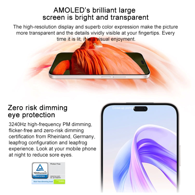 Honor X50i+, 6.7 inch MagicOS 7.2 Dimensity 6080 Octa Core up to 2.4GHz, Network: 5G, OTG, Not Support Google Play, 12GB+256GB, 12GB+512GB