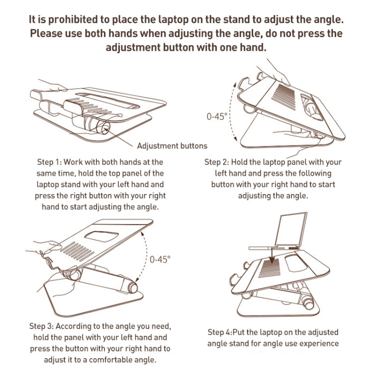 Yesido LP06 Foldable Laptop Swivel Stand, LP06