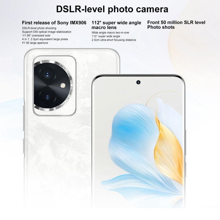 Honor 100, Screen Fingerprint Identification, 6.7 inch MagicOS 7.2 Snapdragon 7 Gen 3 Octa Core up to 2.63GHz, Network: 5G, NFC, OTG, Support Google Play, 12GB+256GB, 16GB+256GB, 16GB+512GB