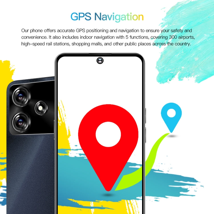 M6Pro / U30, 6.53 inch Screen, Face Identification, Android 8.1 MTK6737 Quad Core, Network: 4G, OTG, Dual SIM, 3GB+32GB