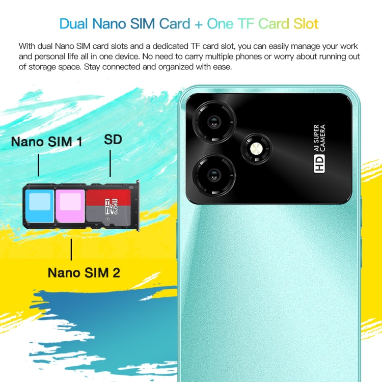 M6Pro / U30, 6.53 inch Screen, Face Identification, Android 8.1 MTK6737 Quad Core, Network: 4G, OTG, Dual SIM, 3GB+32GB