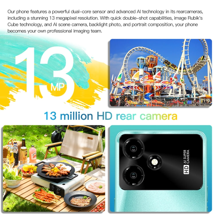 M6Pro / U30, 6.53 inch Screen, Face Identification, Android 8.1 MTK6737 Quad Core, Network: 4G, OTG, Dual SIM, 3GB+32GB