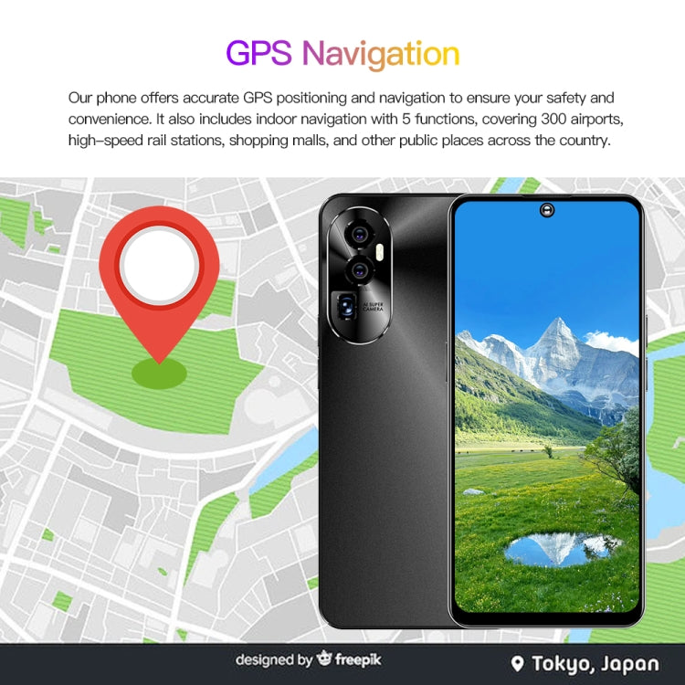 Reno10Pro+ / U22, 6.53 inch Screen, Face Identification, Android 8.1 MTK6737 Quad Core, Network: 4G, OTG, Dual SIM, 3GB+32GB