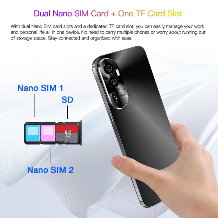Reno10Pro+ / U22, 6.53 inch Screen, Face Identification, Android 8.1 MTK6737 Quad Core, Network: 4G, OTG, Dual SIM, 3GB+32GB