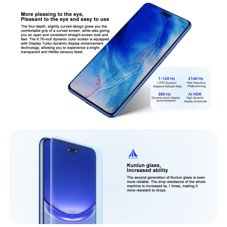 Huawei nova 12 Ultra, Screen Fingerprint Identification, 6.76 inch HarmonyOS 4.0 Octa Core, Network: 4G, NFC, OTG, Not Support Google Play, 12GB+512GB, 12GB+1TB