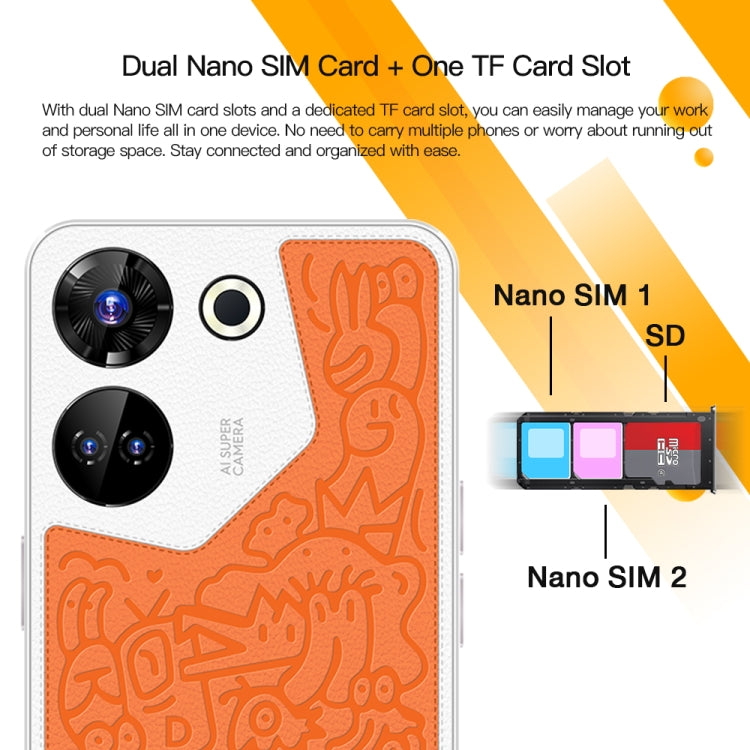 C20 Art Edition, 6.53 inch Face Identification Android 8.1 MTK6753 Octa Core , Network: 4G, Dual SIM, 3GB+32GB