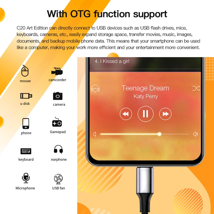 C20 Art Edition, 6.53 inch Face Identification Android 8.1 MTK6753 Octa Core , Network: 4G, Dual SIM, 3GB+32GB