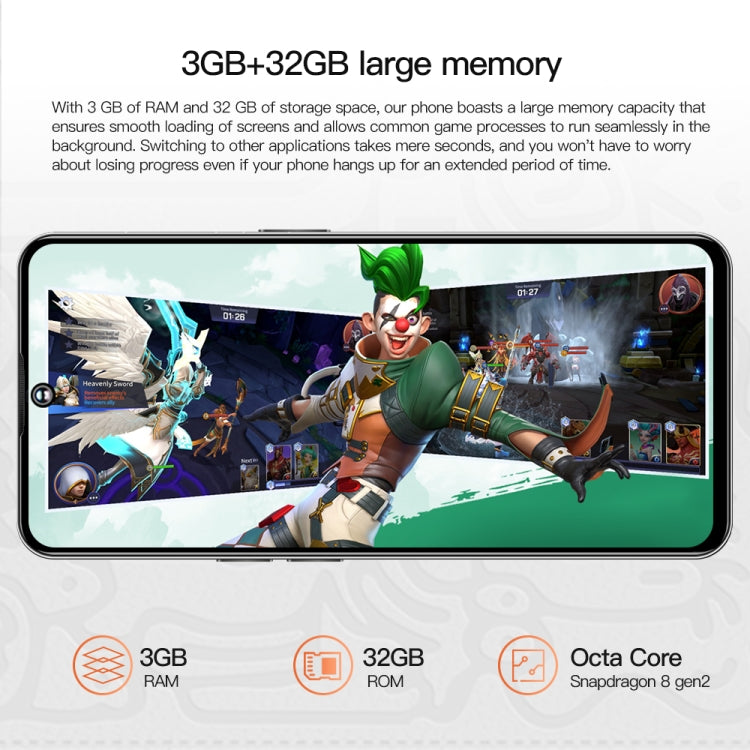 C20 Art Edition, 6.53 inch Face Identification Android 8.1 MTK6753 Octa Core , Network: 4G, Dual SIM, 3GB+32GB