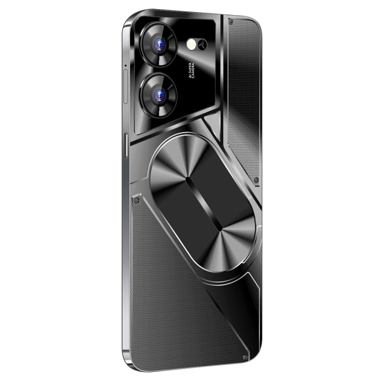 Povo5pro / PU31, 6.53 inch Face Identification Android 8.1 MTK6753 Octa Core, Network: 4G, AI GPT4, Dual SIM, 3GB+32GB