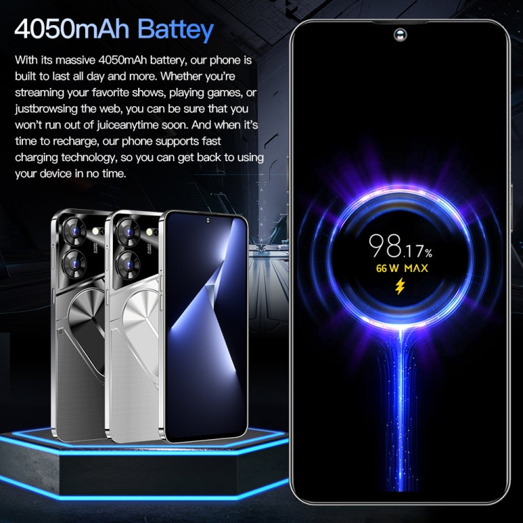 Povo5pro / PU31, 6.53 inch Face Identification Android 8.1 MTK6753 Octa Core, Network: 4G, AI GPT4, Dual SIM, 3GB+32GB