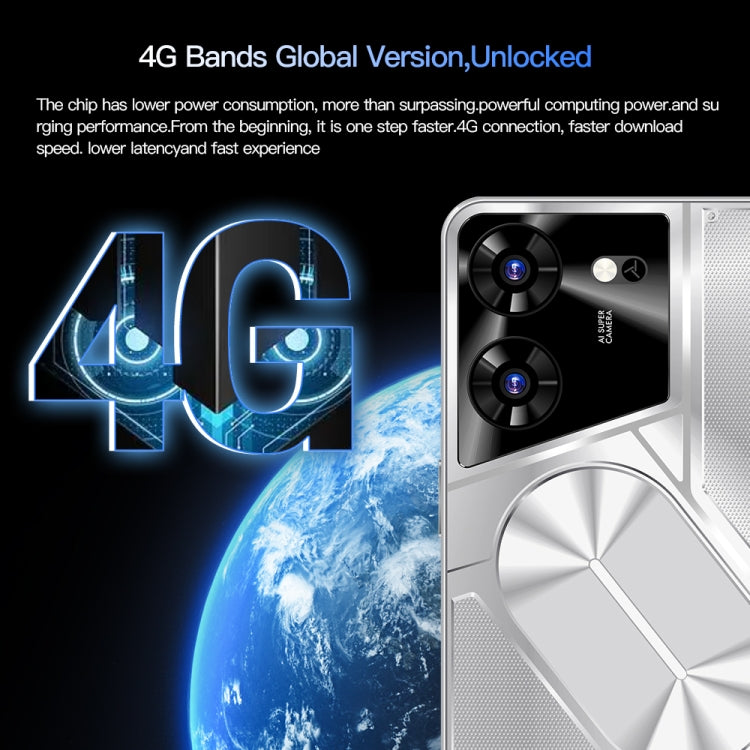 Povo5pro / PU31, 6.53 inch Face Identification Android 8.1 MTK6753 Octa Core, Network: 4G, AI GPT4, Dual SIM, 3GB+32GB
