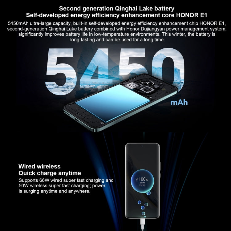 Honor Magic6, 6.78 inch Magic OS 8.0 Snapdragon 8 Gen 3 Octa Core up to 3.3GHz, Network: 5G, OTG, NFC, Support Google Play, 16GB+512GB