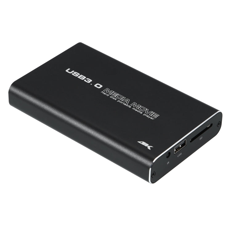 MP2506P 4K 30Hz HD Media Player, Support Auto Loop Play Videos & Photos & Music, MP2506P