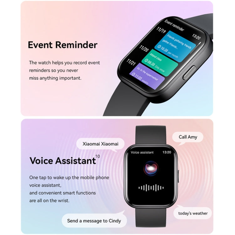 GTS6 1.69 inch Runmefit Pressure MET BT Call Smart Watch, Heart Rate / Blood Pressure / Body Temperature