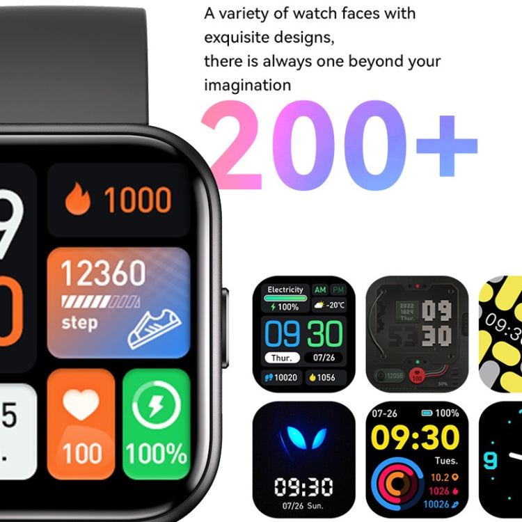 GTS6 1.69 inch Runmefit Pressure MET BT Call Smart Watch, Heart Rate / Blood Pressure / Body Temperature