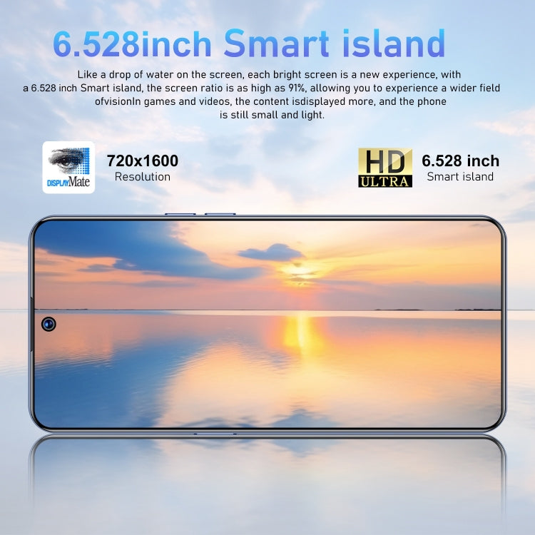 C20 Pro 5G / U32, 6.528 inch Face Identification Android 10.0 MTK6737 Quad Core, Network: 4G, OTG, Dual SIM, 3GB+32GB