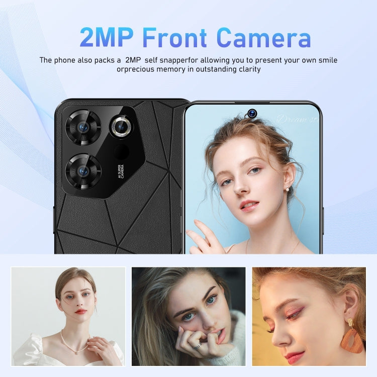C20 Pro 5G / U32, 6.528 inch Face Identification Android 10.0 MTK6737 Quad Core, Network: 4G, OTG, Dual SIM, 3GB+32GB