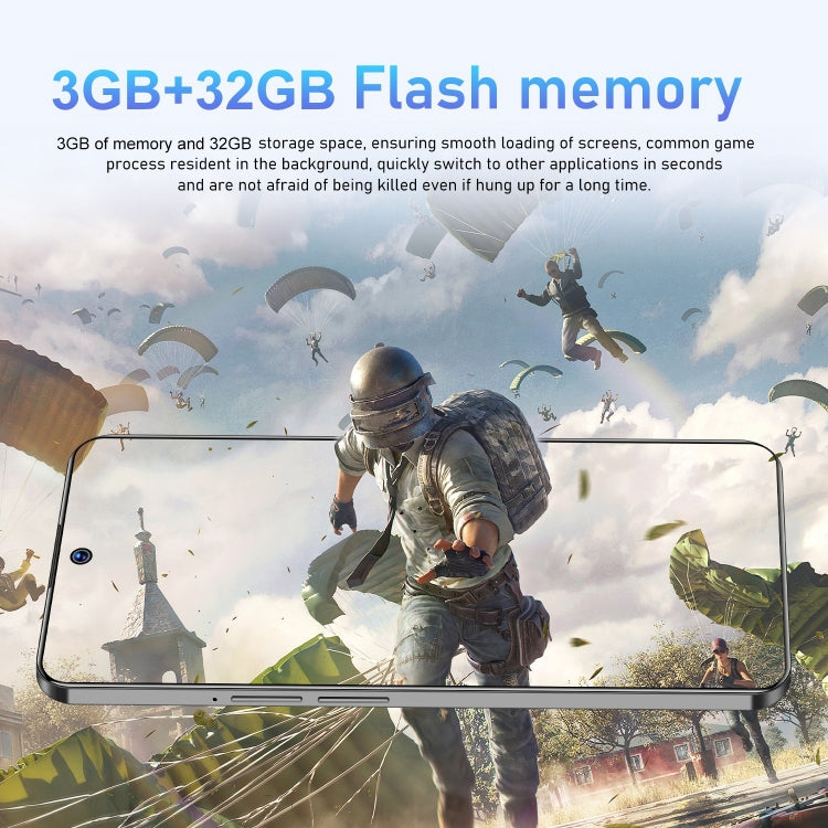 C20 Pro 5G / U32, 6.528 inch Face Identification Android 10.0 MTK6737 Quad Core, Network: 4G, OTG, Dual SIM, 3GB+32GB