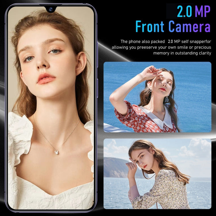 Note40 / X16, 6.49 inch Face Identification Android 8.1 MTK6580A Quad Core, Network: 3G, Dual SIM, 2GB+16GB