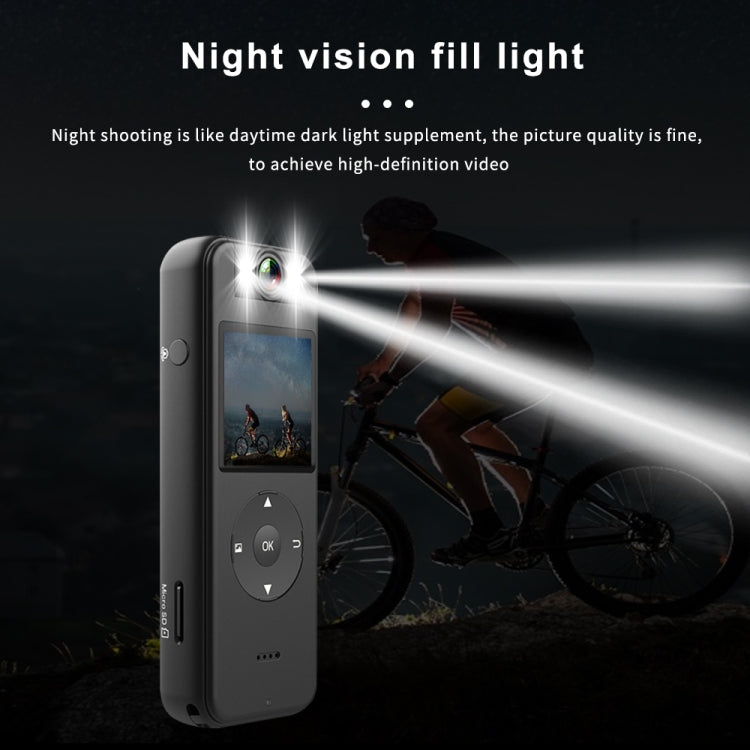 Z09 4K HD Clip-On Smart Video Recorder with Ring Stand, Z09