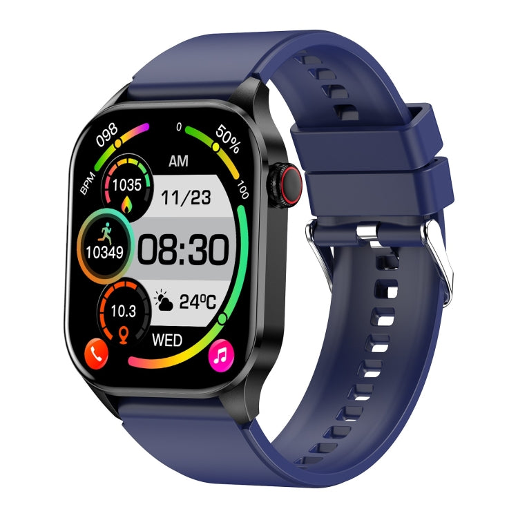 T98 2.04 inch IP68 Waterproof Bluetooth Call Smart Watch, Support Blood Oxygen Monitoring