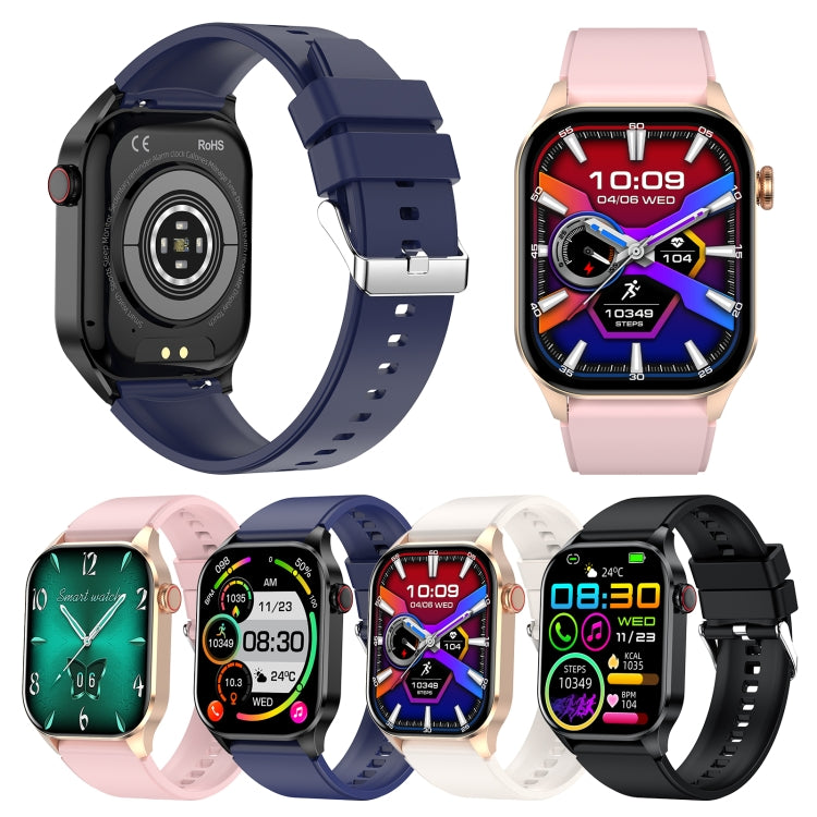 T98 2.04 inch IP68 Waterproof Bluetooth Call Smart Watch, Support Blood Oxygen Monitoring