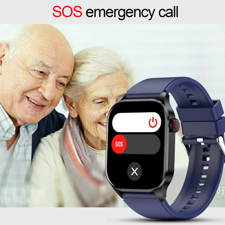 T98 2.04 inch IP68 Waterproof Bluetooth Call Smart Watch, Support Blood Oxygen Monitoring