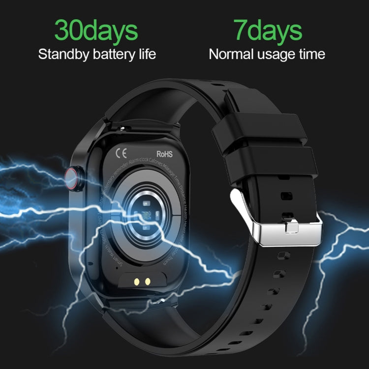 T98 2.04 inch IP68 Waterproof Bluetooth Call Smart Watch, Support Blood Oxygen Monitoring