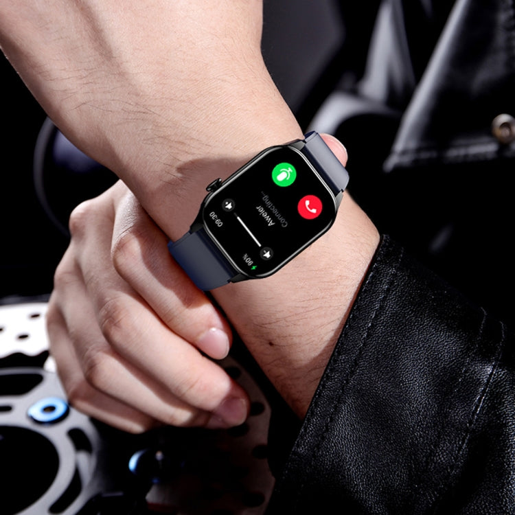 T98 2.04 inch IP68 Waterproof Bluetooth Call Smart Watch, Support Blood Oxygen Monitoring