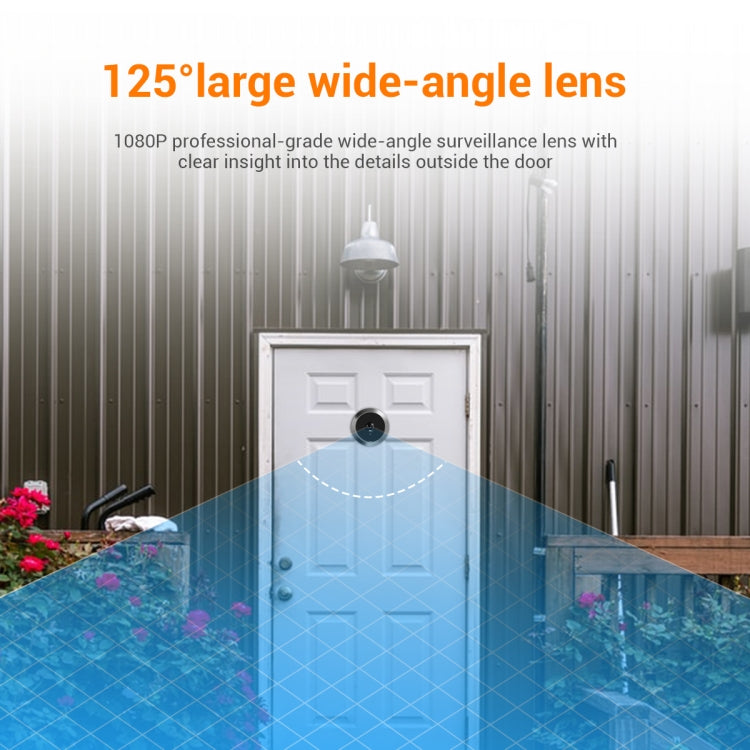 ESCAM C23 3.97 inch 1080p Smart Digital Door Concealed Viewer Wide Angle With Night Vision, C23