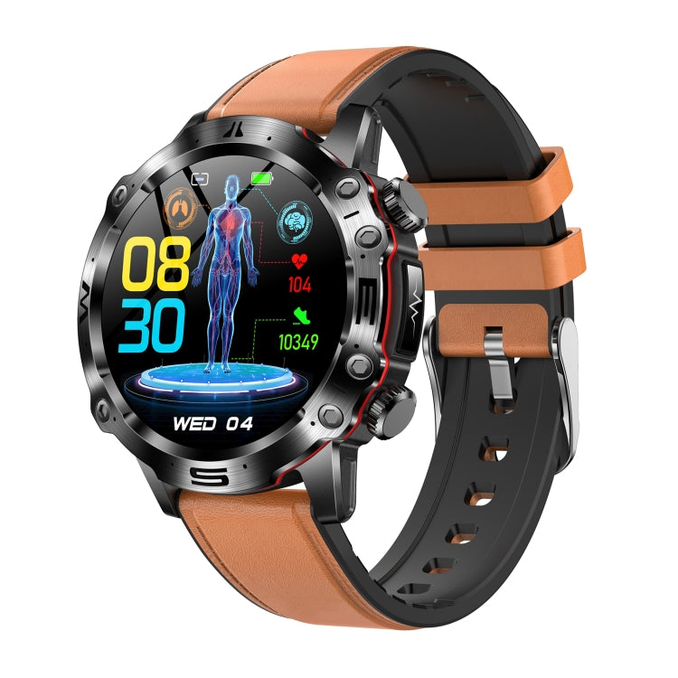 ET482 1.43 inch AMOLED Screen Sports Smart Watch Support Bluetooth Call / ECG Function