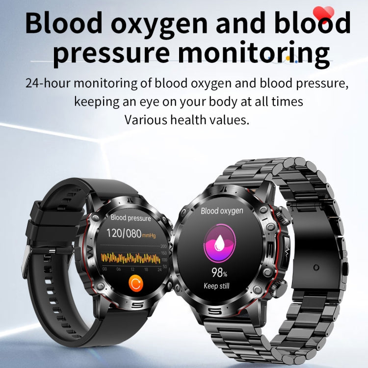ET482 1.43 inch AMOLED Screen Sports Smart Watch Support Bluetooth Call / ECG Function
