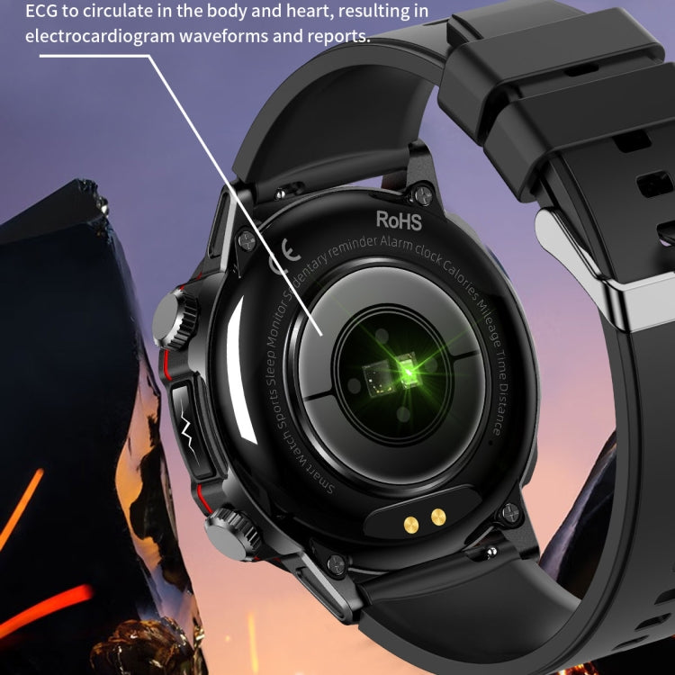 ET482 1.43 inch AMOLED Screen Sports Smart Watch Support Bluetooth Call / ECG Function