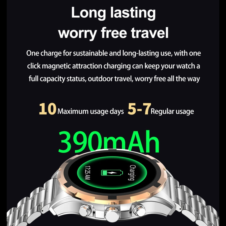HK98 1.43 inch BT5.3 Fitness Sport Smart Watch, Support Bluetooth Call / Sleep / Blood Oxygen / Heart Rate / Blood Pressure Health Monitor