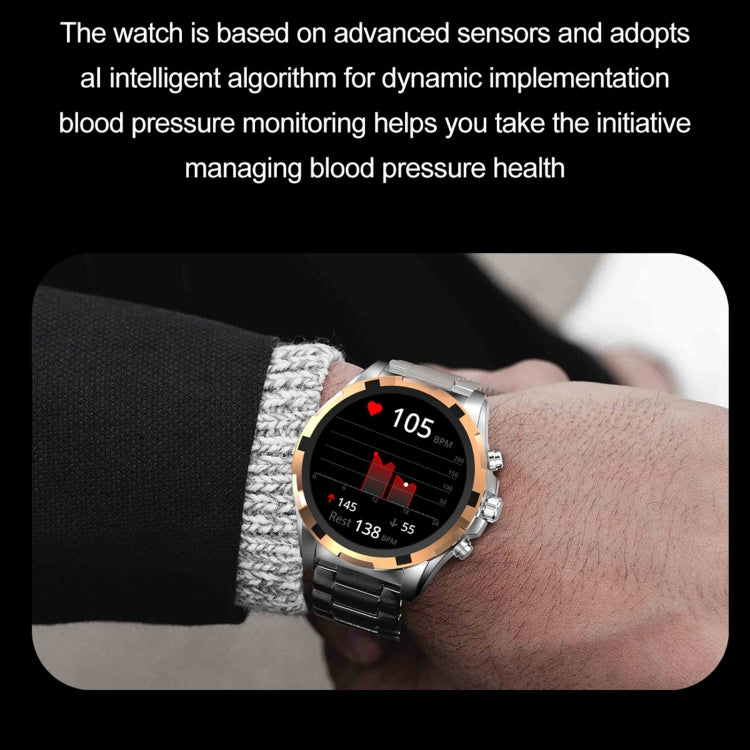 HK98 1.43 inch BT5.3 Fitness Sport Smart Watch, Support Bluetooth Call / Sleep / Blood Oxygen / Heart Rate / Blood Pressure Health Monitor
