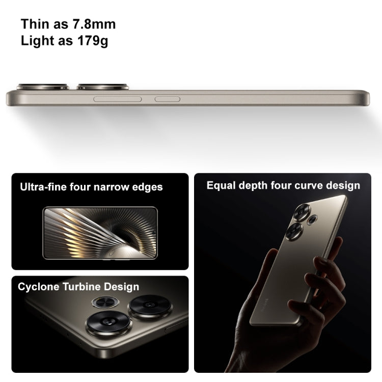 Xiaomi Redmi Turbo 3, 6.67 inch Xiaomi HyperOS Snapdragon 8s Gen 3 Octa Core 3.0GHz, NFC, Network: 5G, Support Google Play, 12GB+256GB, 12GB+512GB, 16GB+512GB, 16GB+1TB