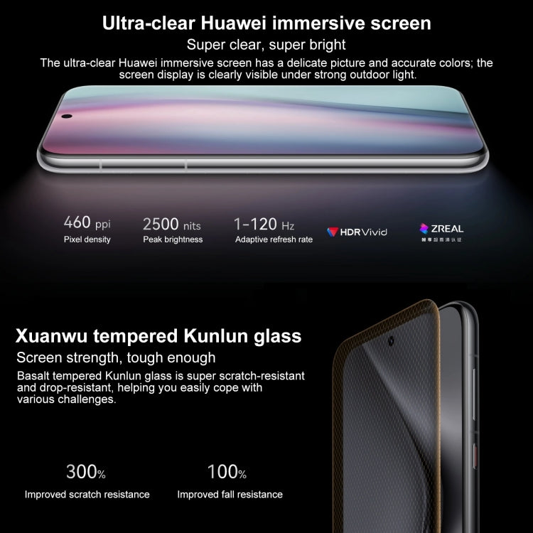 HUAWEI Pura 70 Pro+, Screen Fingerprint Identification, 6.8 inch HarmonyOS 4.2 Kirin 9010 Octa Core up to 2.3GHz, NFC, OTG, Not Support Google Play, 16GB+512GB, 16GB+1TB